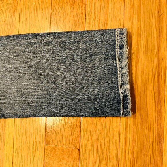 AG Adriano Goldschmeid Farrah High Rise Skinny Ankle Jean Wm Sz 26 Distressed - Picture 11 of 16